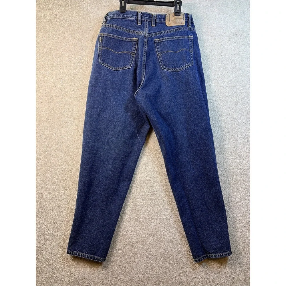 Pepe Jeans Original Pepe Betty Jeans Womens 31 Blue‎ High Rise Tapered Dark Wash